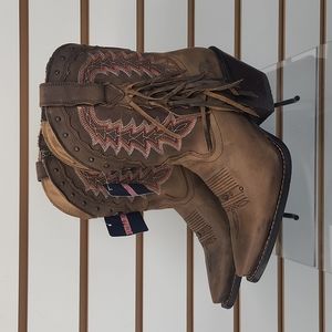 DURANGO Crush Roasted Pecan Western Boots